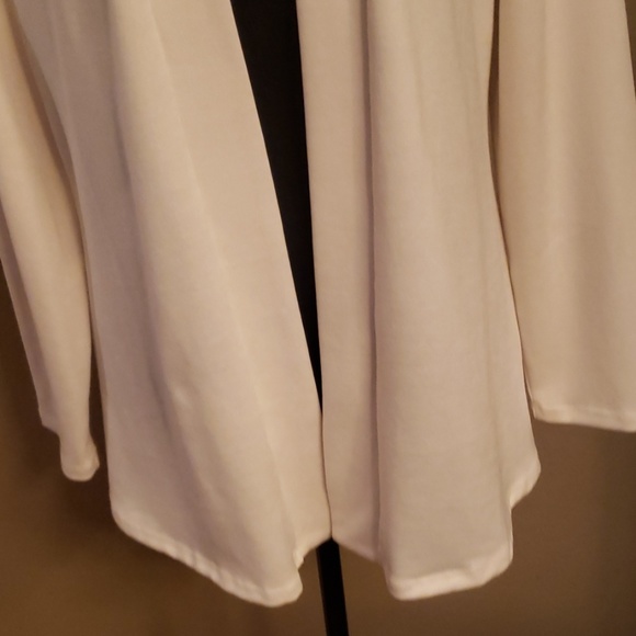 🧥 NWOT. DENIM & CO. CREAM CARDIGAN - Picture 6 of 8